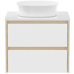 Set dulap cu lavoar Imprese Netka f3271Dr (Oak) Thumb