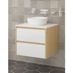 Set dulap cu lavoar Imprese Netka f3271Dr (Oak)