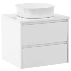 Набор тумбы с раковиной Imprese Netka f3271W (White) Thumb