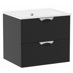 Set dulap cu lavoar Imprese Nova Vlna M f32003B (Black)