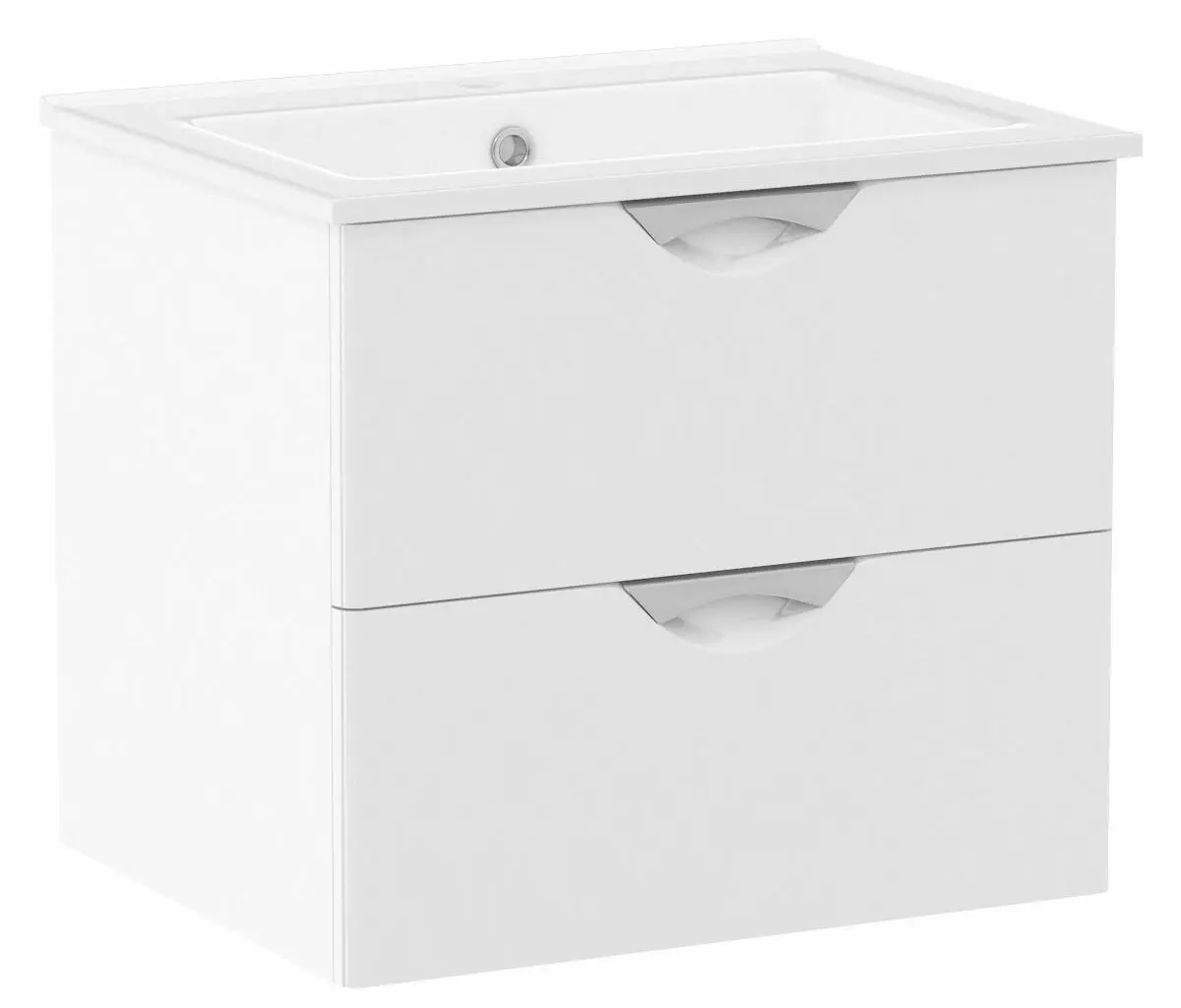 Set dulap cu lavoar Imprese Nova Vlna M f32703W (White)