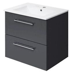 Set dulap cu lavoar Imprese Valtice f3202G (Graphite)