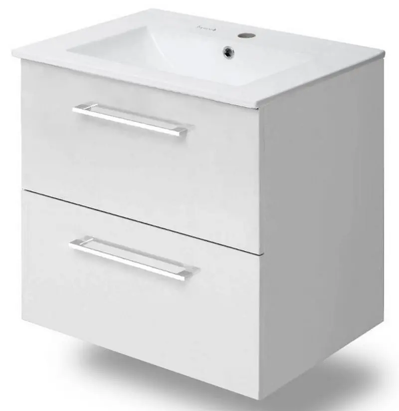Set dulap cu lavoar Imprese Valtice f3202W (White) - 3