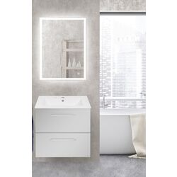 Set dulap cu lavoar Imprese Valtice f3202W (White)