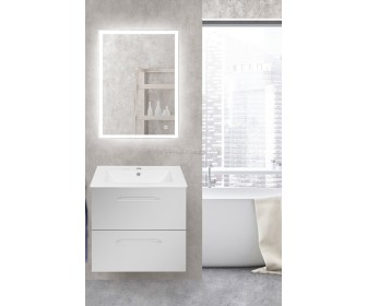 Набор тумбы с раковиной Imprese Valtice f3202W (White)