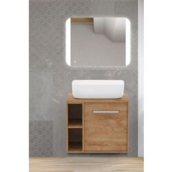 Set dulap cu lavoar Imprese Vyskov f3205Dr (Oak)