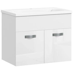 Набор тумбы с раковиной Kleankin 834-724V00WT (White Gloss) Thumb