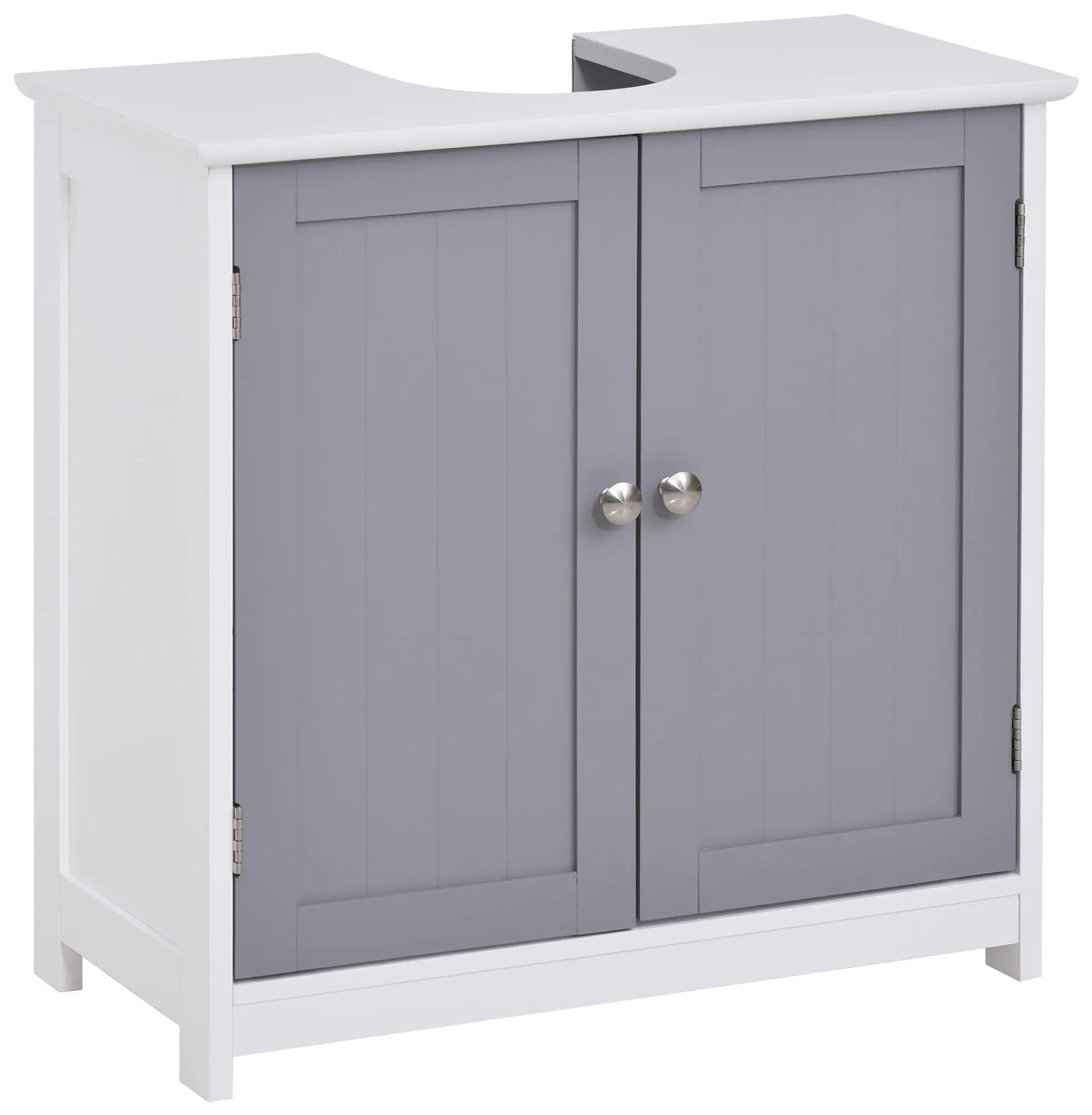 Tumba sub lavoar Kleankin 834-279 (White/Grey) - 2