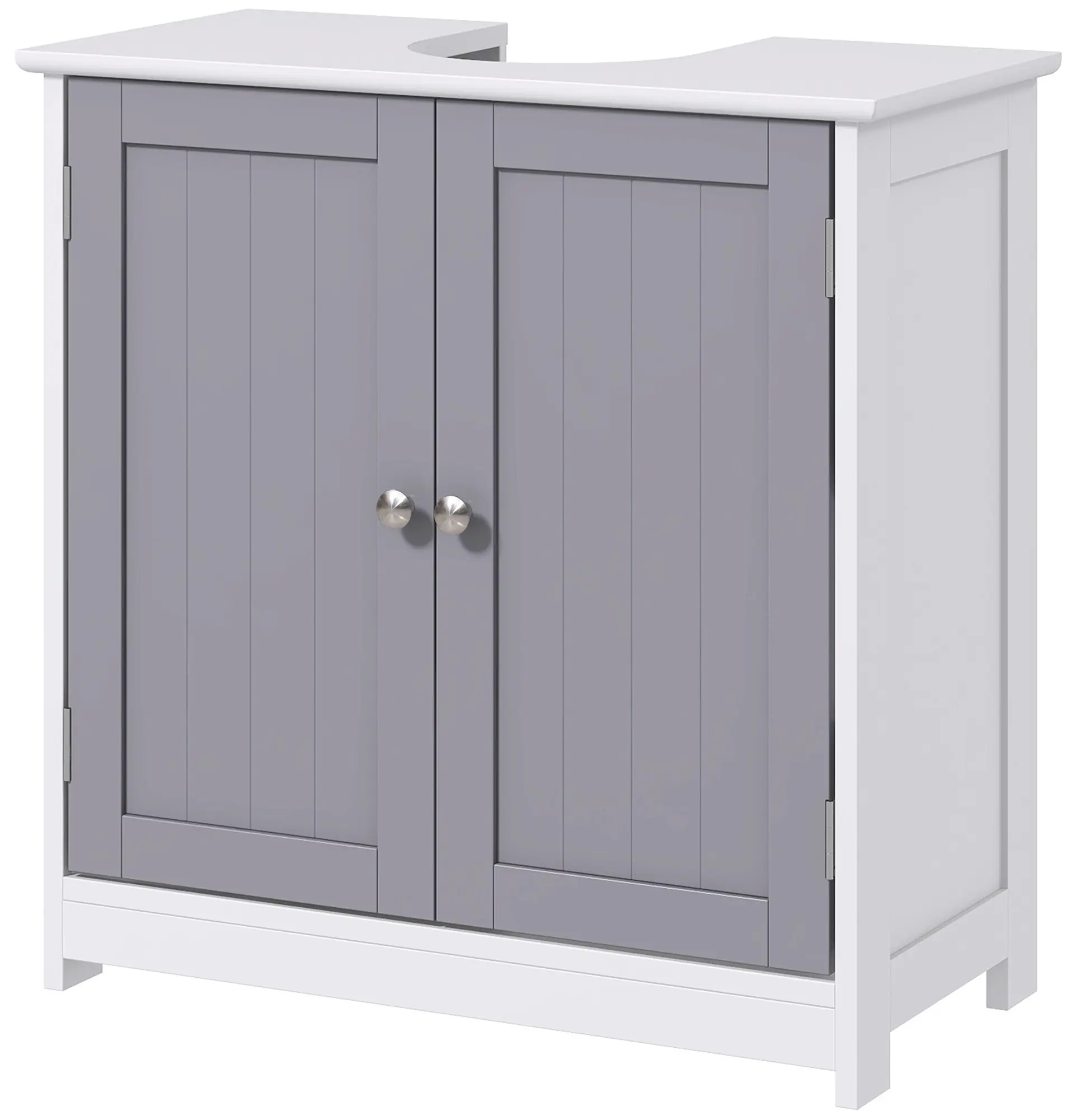 Tumba sub lavoar Kleankin 834-279 (White/Grey) - 3