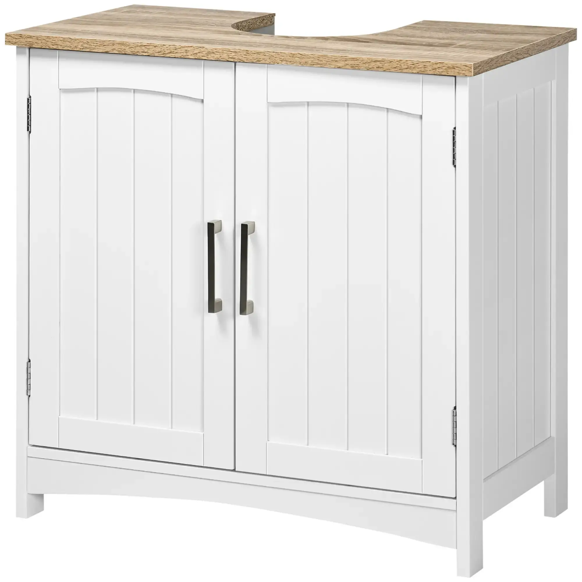 Tumba sub lavoar Kleankin 834-356ND (White/Natural) - 3