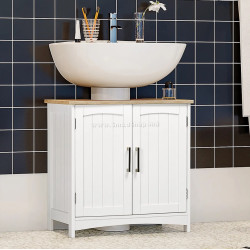 Tumba sub lavoar Kleankin 834-356ND (White/Natural)