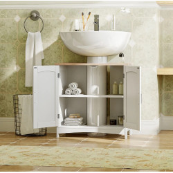 Tumba sub lavoar Kleankin 834-356ND (White/Natural) Thumb