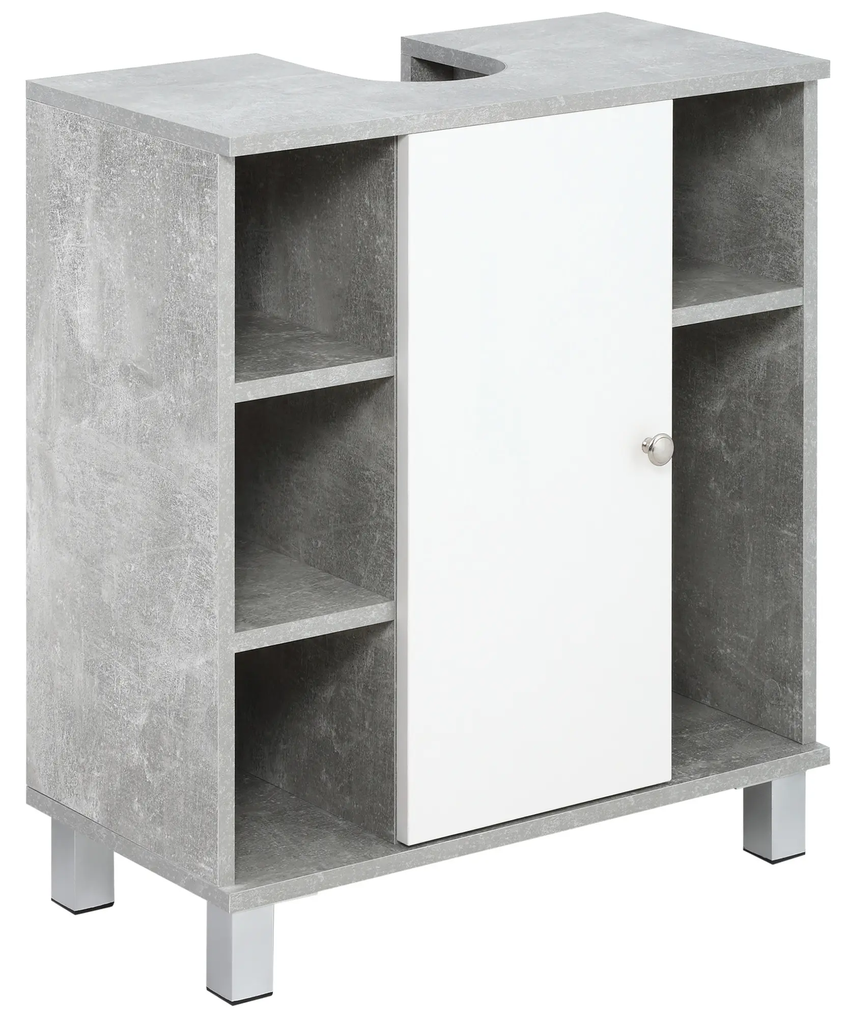 Tumba sub lavoar Kleankin 834-382GY (Grey/White) - 2
