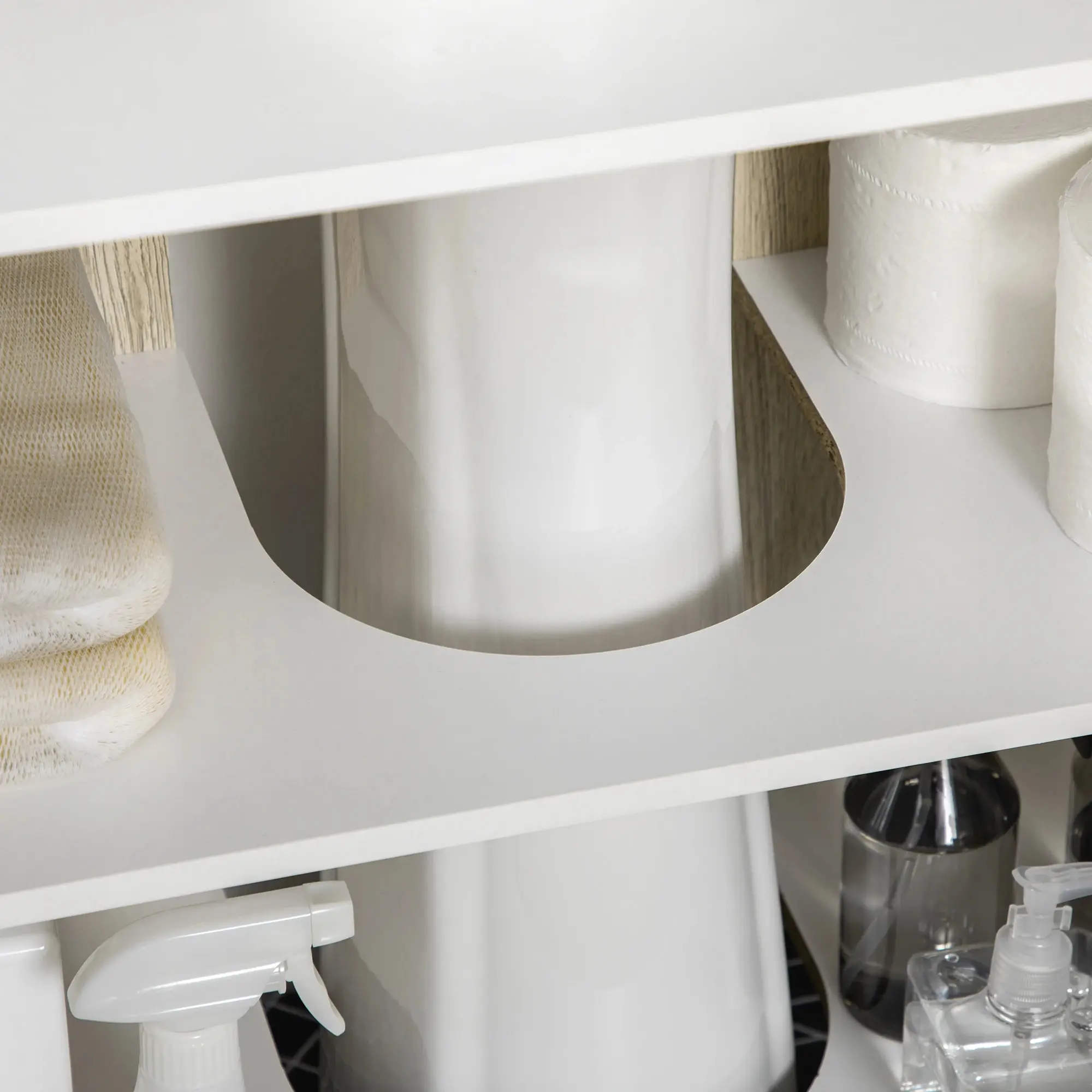 Tumba sub lavoar Kleankin 834-443V01 (Oak/White) - 6