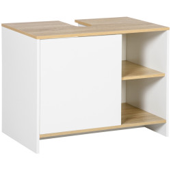 Tumba sub lavoar Kleankin 834-443V01 (White/Natural) Thumb