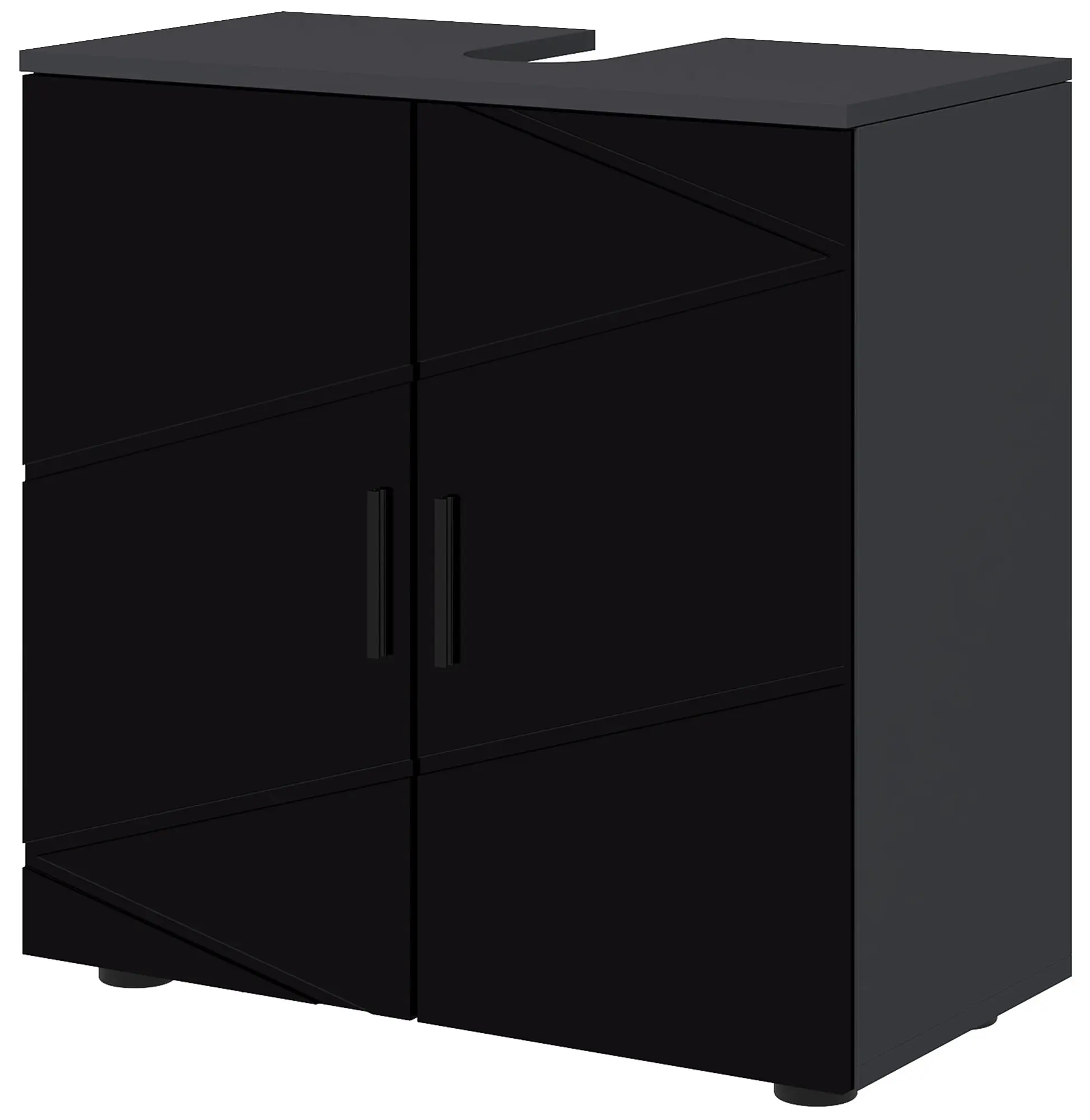 Тумба под умывальник Kleankin 834-619V80BK (Black) - 2