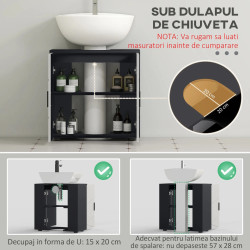 Tumba sub lavoar Kleankin 834-619V81LG (Grey) Thumb