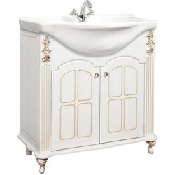 Набор тумбы с раковиной Marcel Prod 0454.1.1 Versailles 850 (White/Golden)