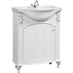 Set dulap cu lavoar Marcel Prod 0454.5.2 Versailles 650 (White/Silver)