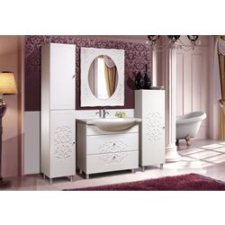 Set dulap cu lavoar Marcel Prod 0464.2 Sens 850 (White) Thumb