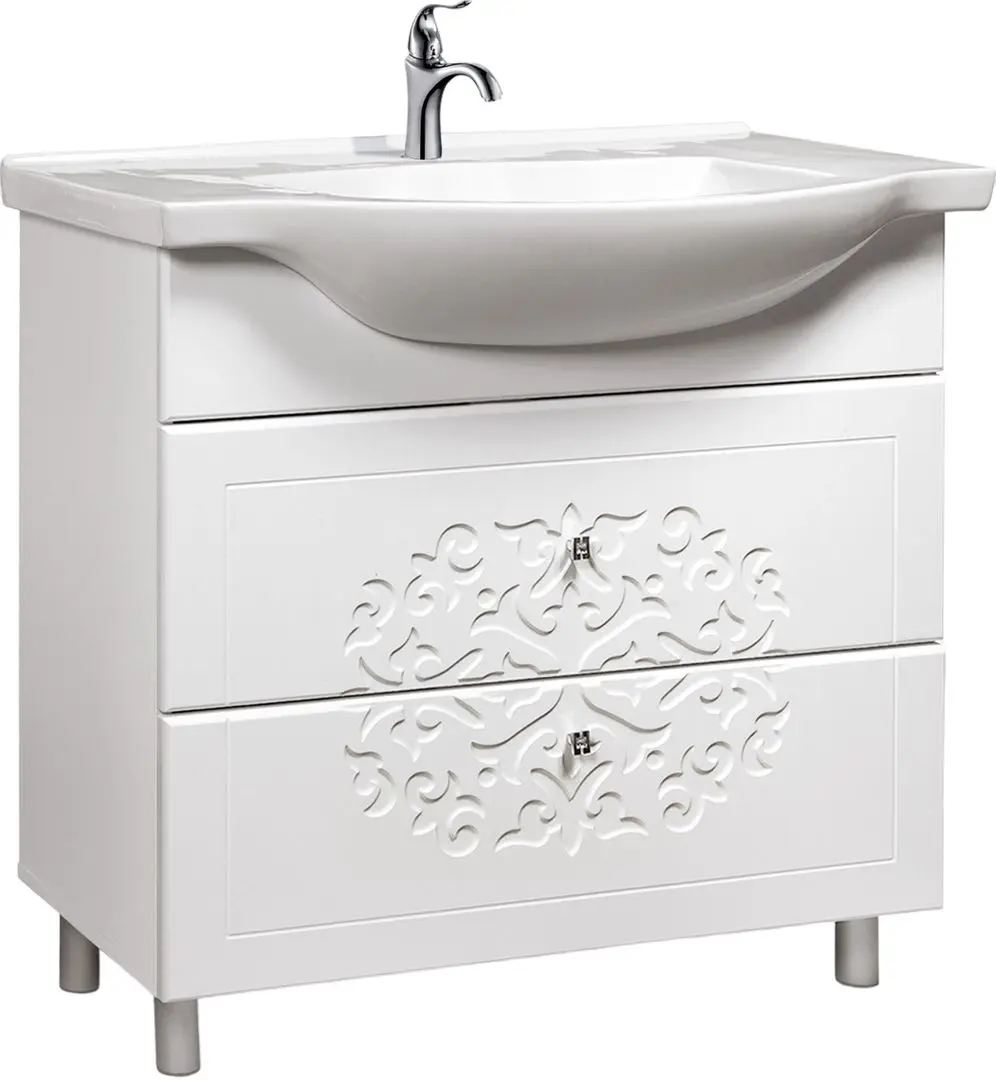 Set dulap cu lavoar Marcel Prod 0464.2 Sens 850 (White)