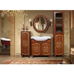 Set dulap cu lavoar Marcel Prod 0465.2 Bagheera 850 (Walnut) Thumb