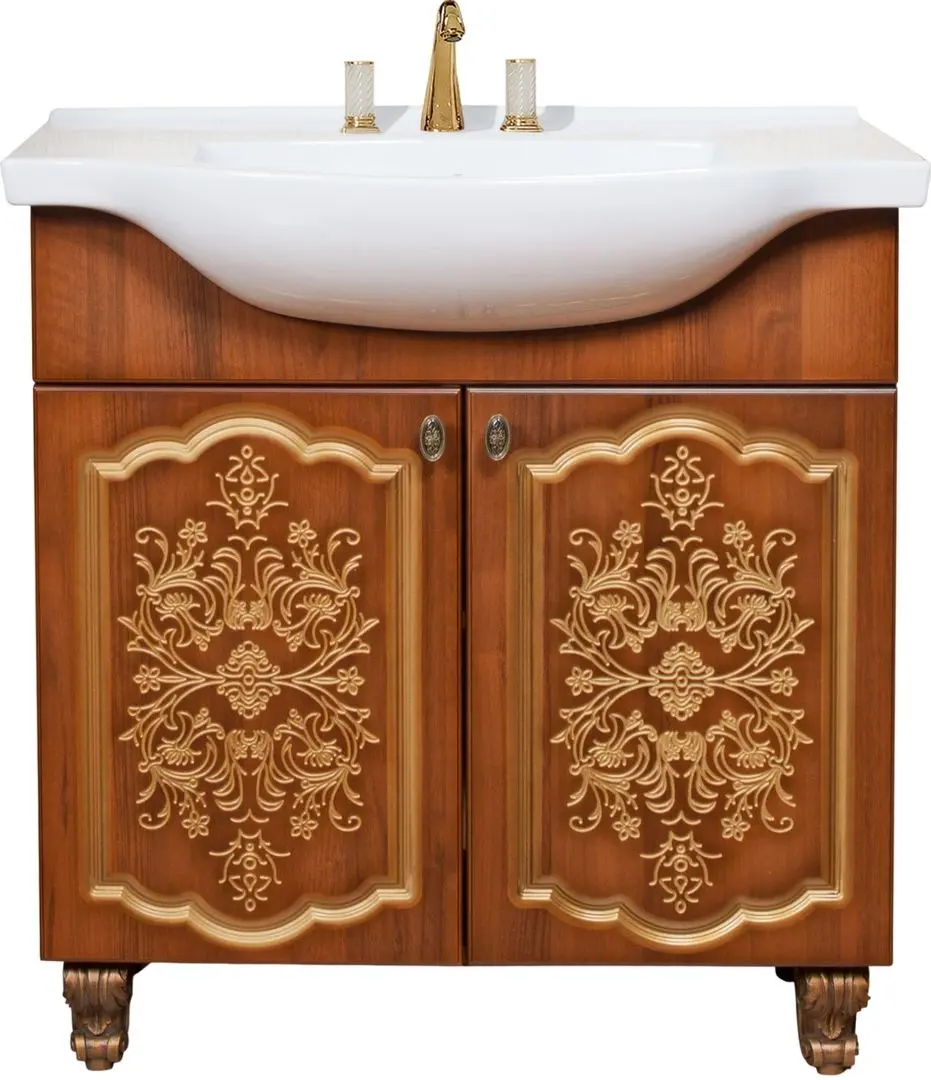 Set dulap cu lavoar Marcel Prod 0465.2 Bagheera 850 (Walnut)