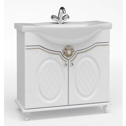 Набор тумбы с раковиной Marcel Prod 0541.17 Josefina 850 (White/Golden) Thumb