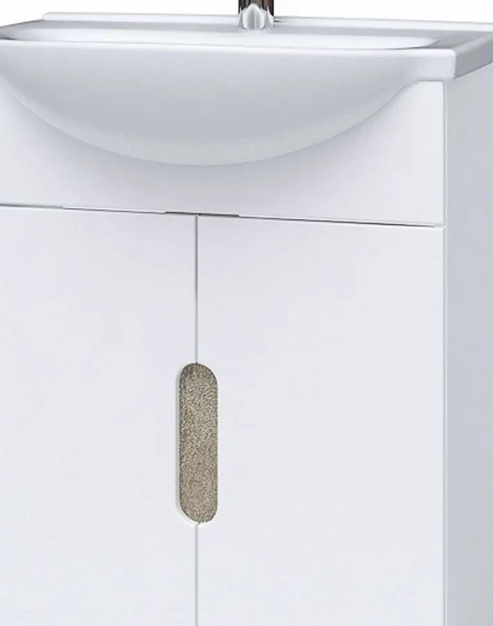 Set dulap cu lavoar Marcel Prod 0642.13 Niagara 650 (White) - 2