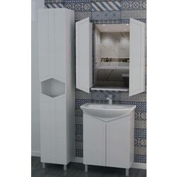 Set dulap cu lavoar Marcel Prod 102.01 Palermo 60 (White) Thumb