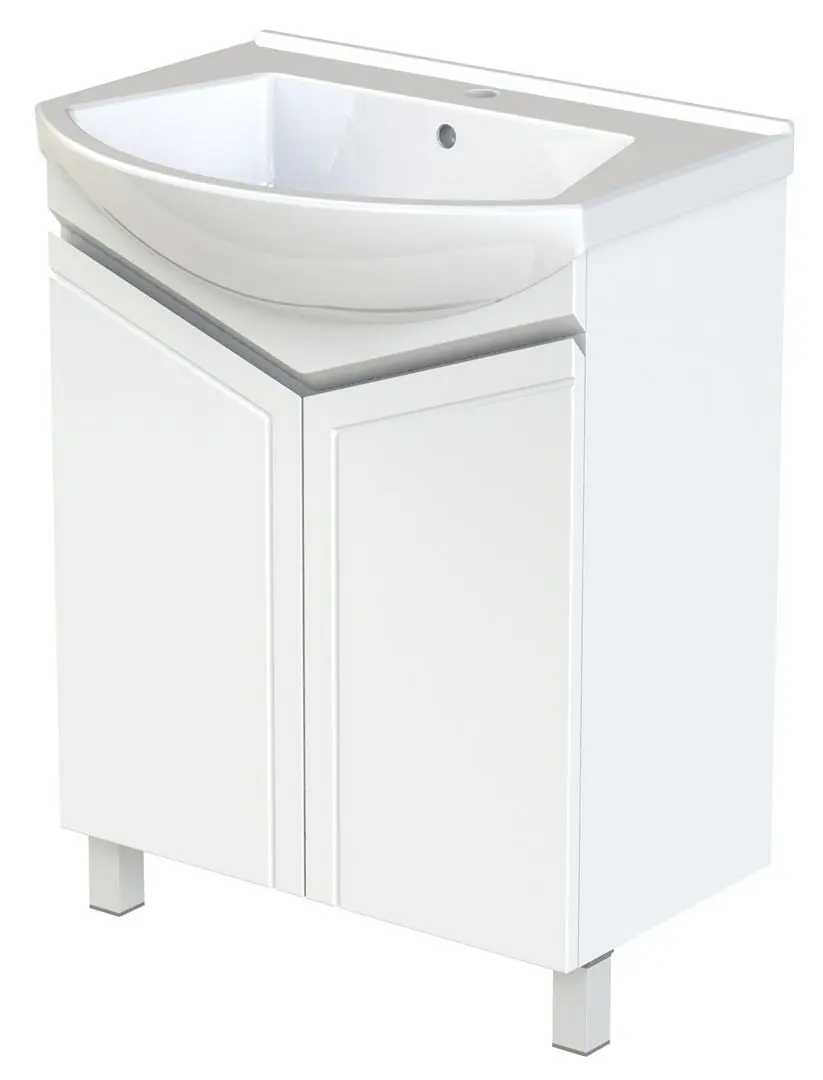 Set dulap cu lavoar Marcel Prod 102.01 Palermo 60 (White)