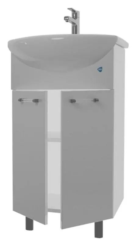 Set dulap cu lavoar Marcel Prod 13.21 ECO+ 50 (White) - 2