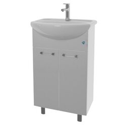 Set dulap cu lavoar Marcel Prod 13.21 ECO+ 50 (White)