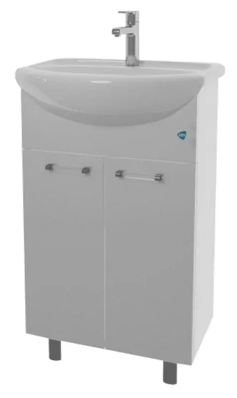 Set dulap cu lavoar Marcel Prod 13.21 ECO+ 50 (White)