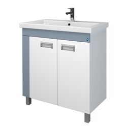 Set dulap cu lavoar Marcel Prod 62.03 Loft 80 (White/Gray)