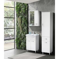 Set dulap cu lavoar Martat Olimpia 55 (White) Thumb