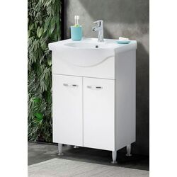 Set dulap cu lavoar Martat Olimpia 55 (White)