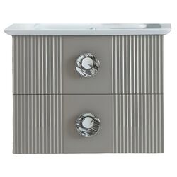 Набор тумбы с раковиной Martat Vanity 70 (Grey) Thumb