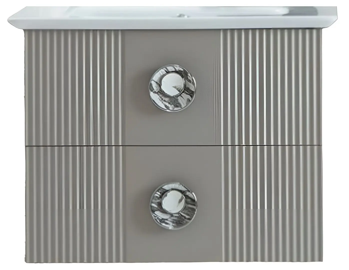 Набор тумбы с раковиной Martat Vanity 70 (Grey)