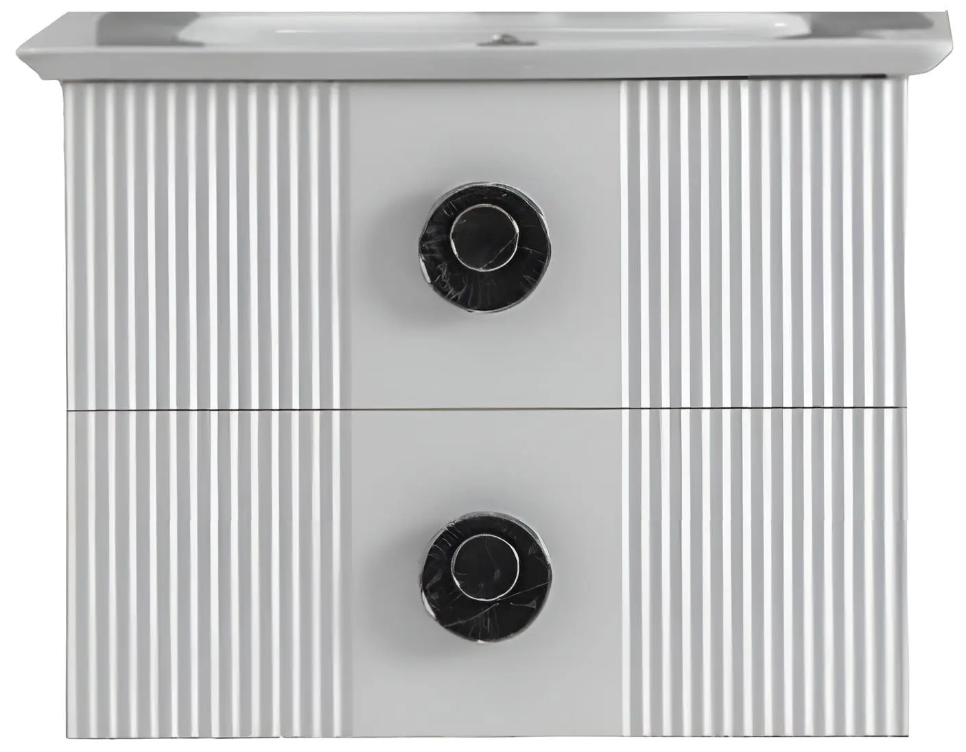 Набор тумбы с раковиной Martat Vanity 70 (White)