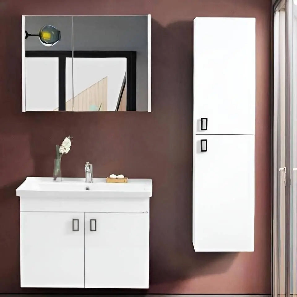 Set dulap cu lavoar Martat Vega 55 (White)