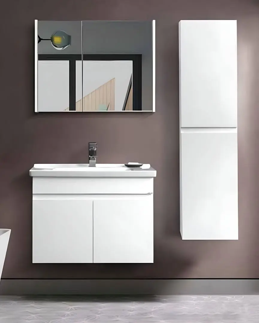 Набор тумбы с раковиной Martat Venna 80 (White)