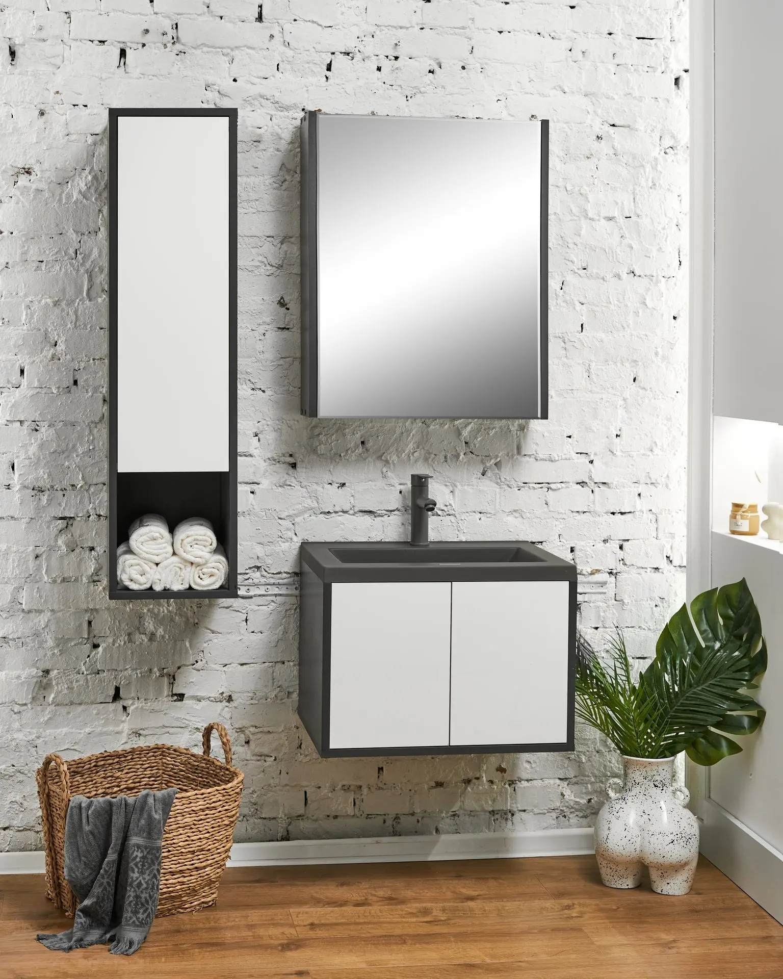 Set dulap cu lavoar Montebella 10.02 Neo 600x460 (Lemur)