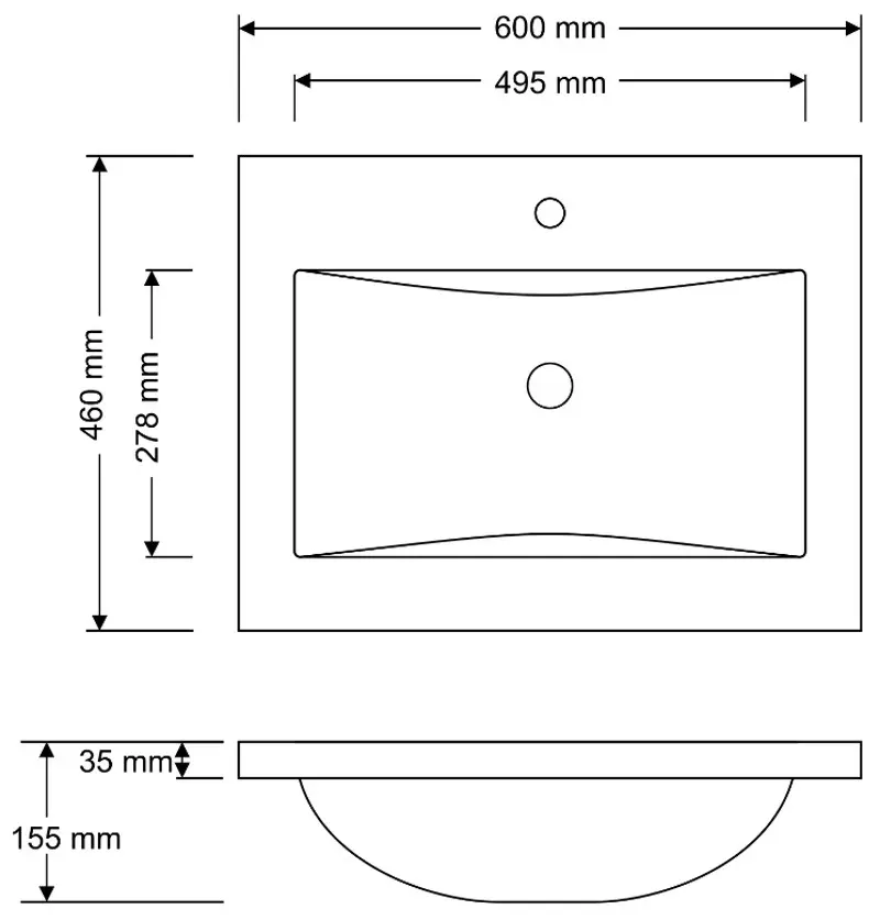 Set dulap cu lavoar Montebella 10.02 Neo 600x460 (Lemur)