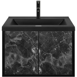 Набор тумбы с раковиной Montebella 10.02 Nero 600x460 (Pantera) Thumb