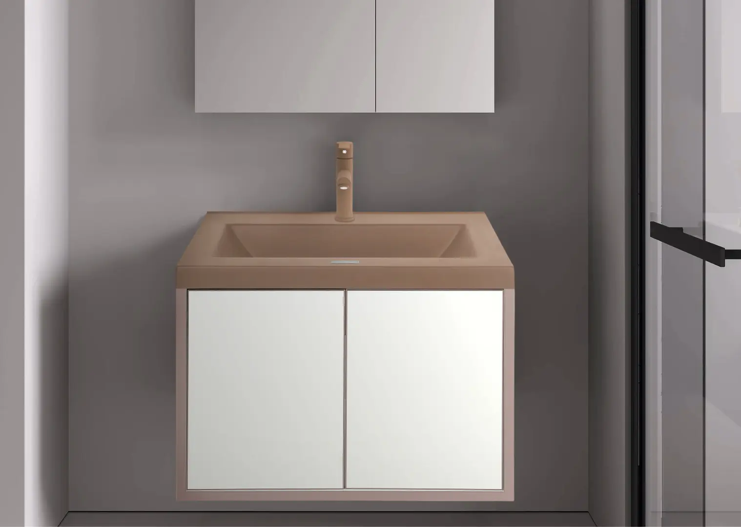 Set dulap cu lavoar Montebella 10.02 Terra 600x460 (Jaguar)