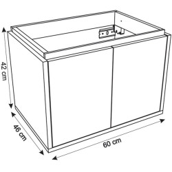 Set dulap cu lavoar Montebella 10.02 Terra 600x460 (Panda) Thumb
