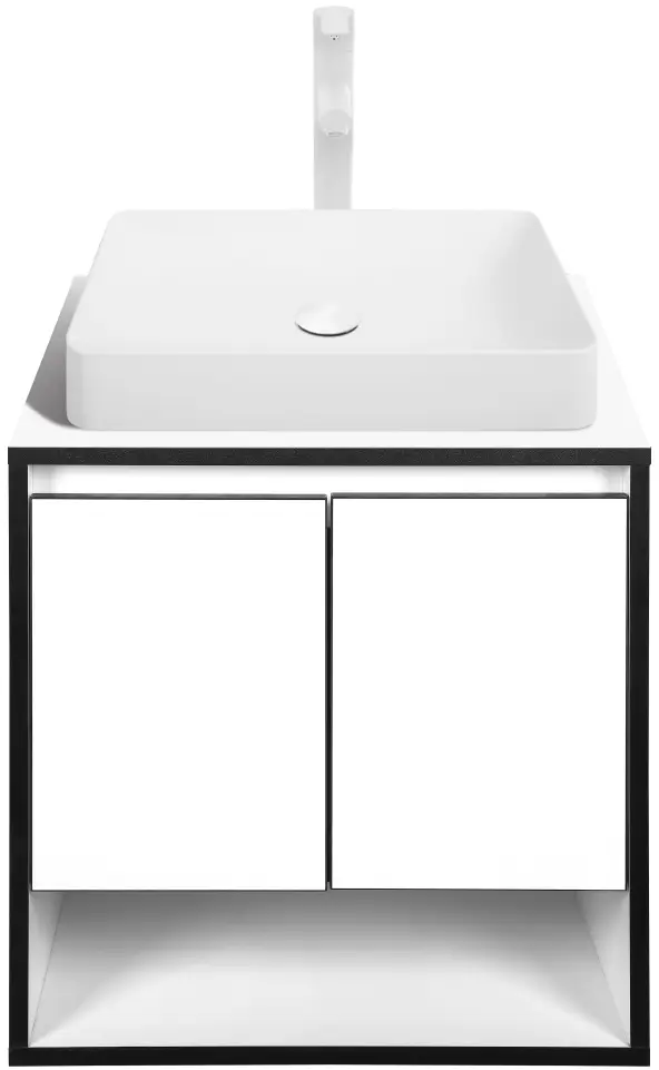 Set dulap cu lavoar Montebella 11.01 Eclipse + Naomi 585х385 (Panda)