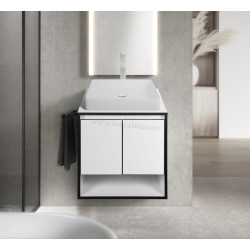 Set dulap cu lavoar Montebella 11.01 Eclipse + Naomi 585х385 (Panda) Thumb