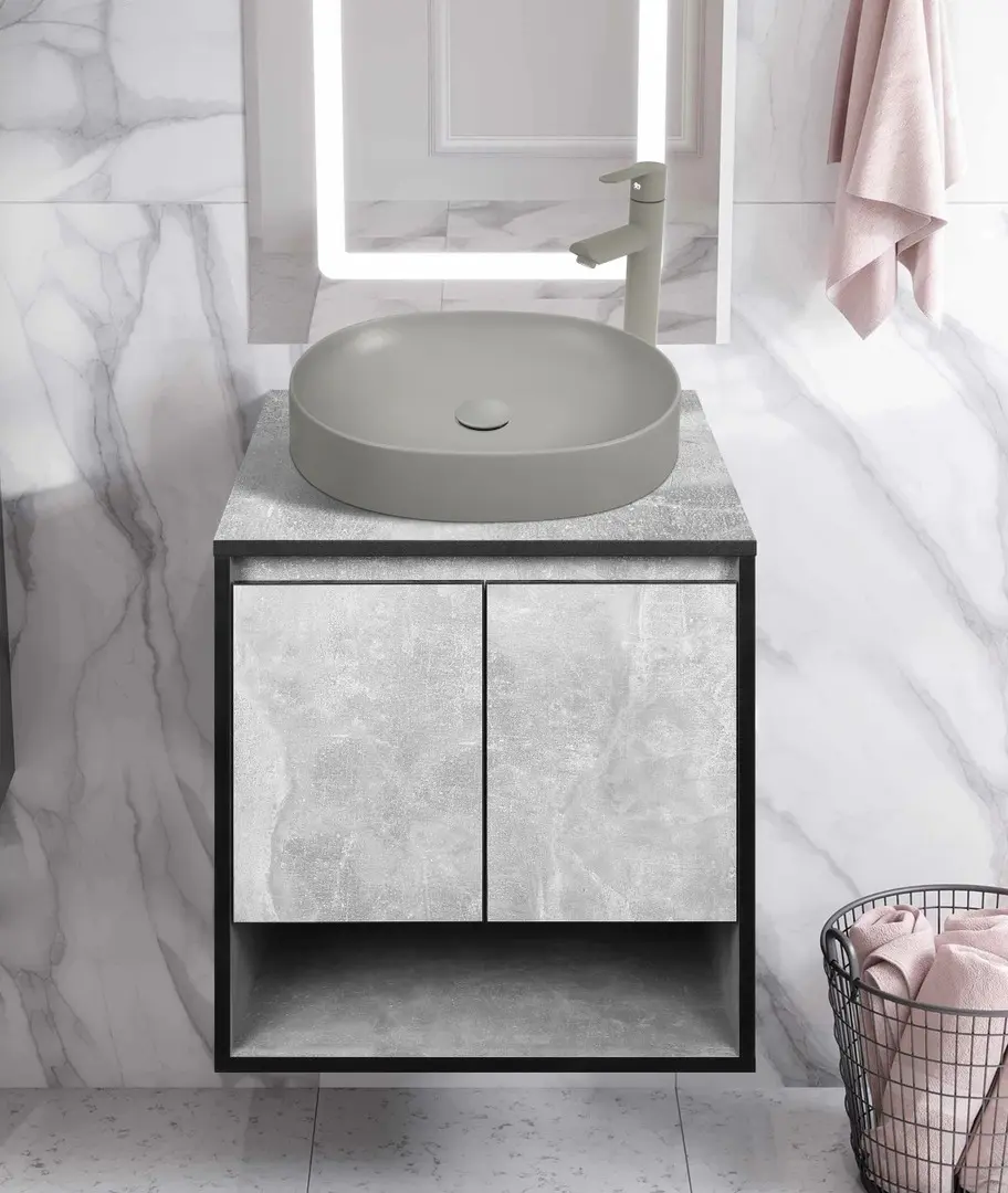 Set dulap cu lavoar Montebella 11.01 Loft + Naomi 550х425 (Koala)